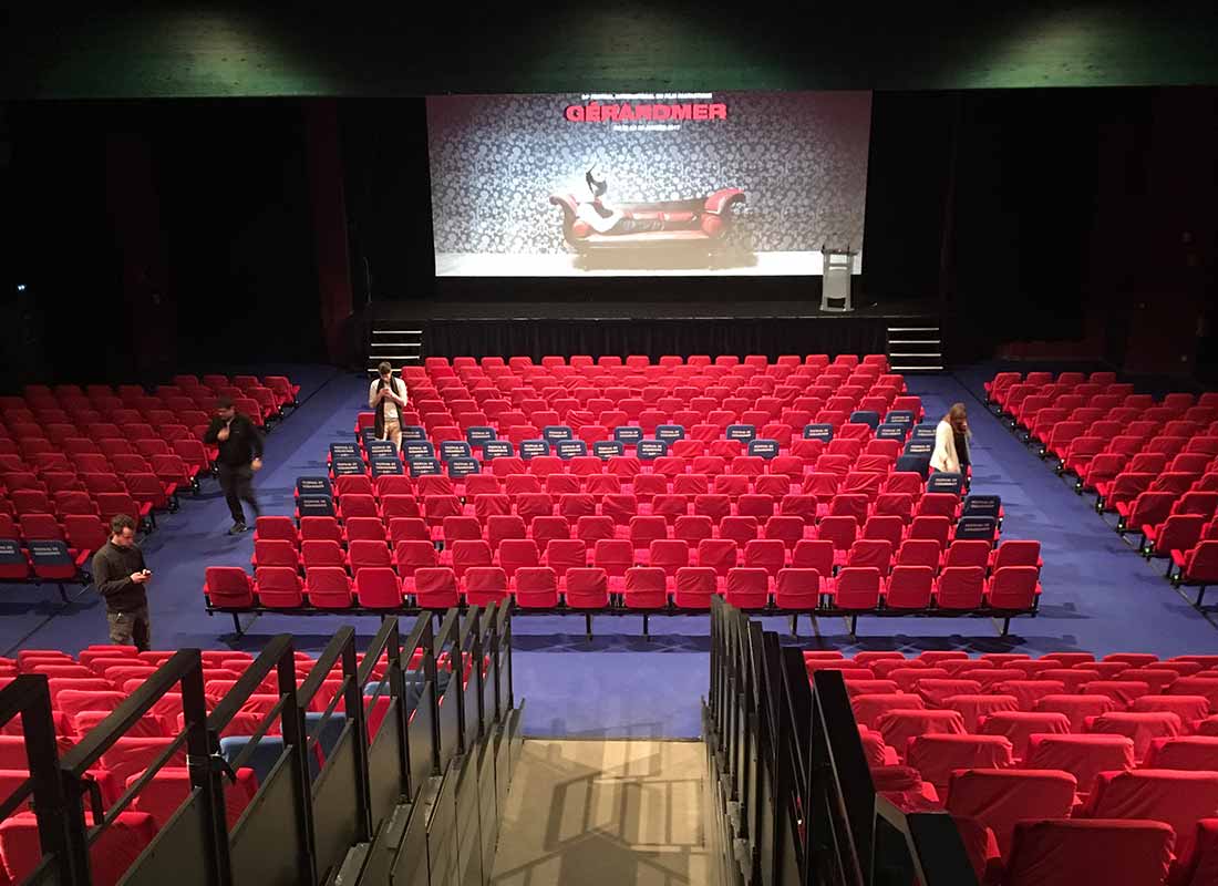 Le public système cinéma - festival Gérardmer